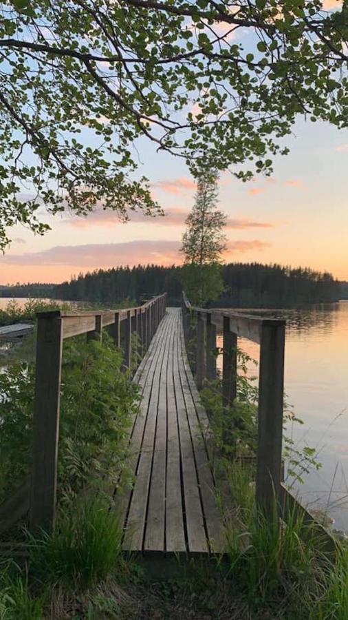 فيلا Raemsbyns Fritidsomrade - Den Perfekta Platsen Foer Avkoppling Idkerberget المظهر الخارجي الصورة